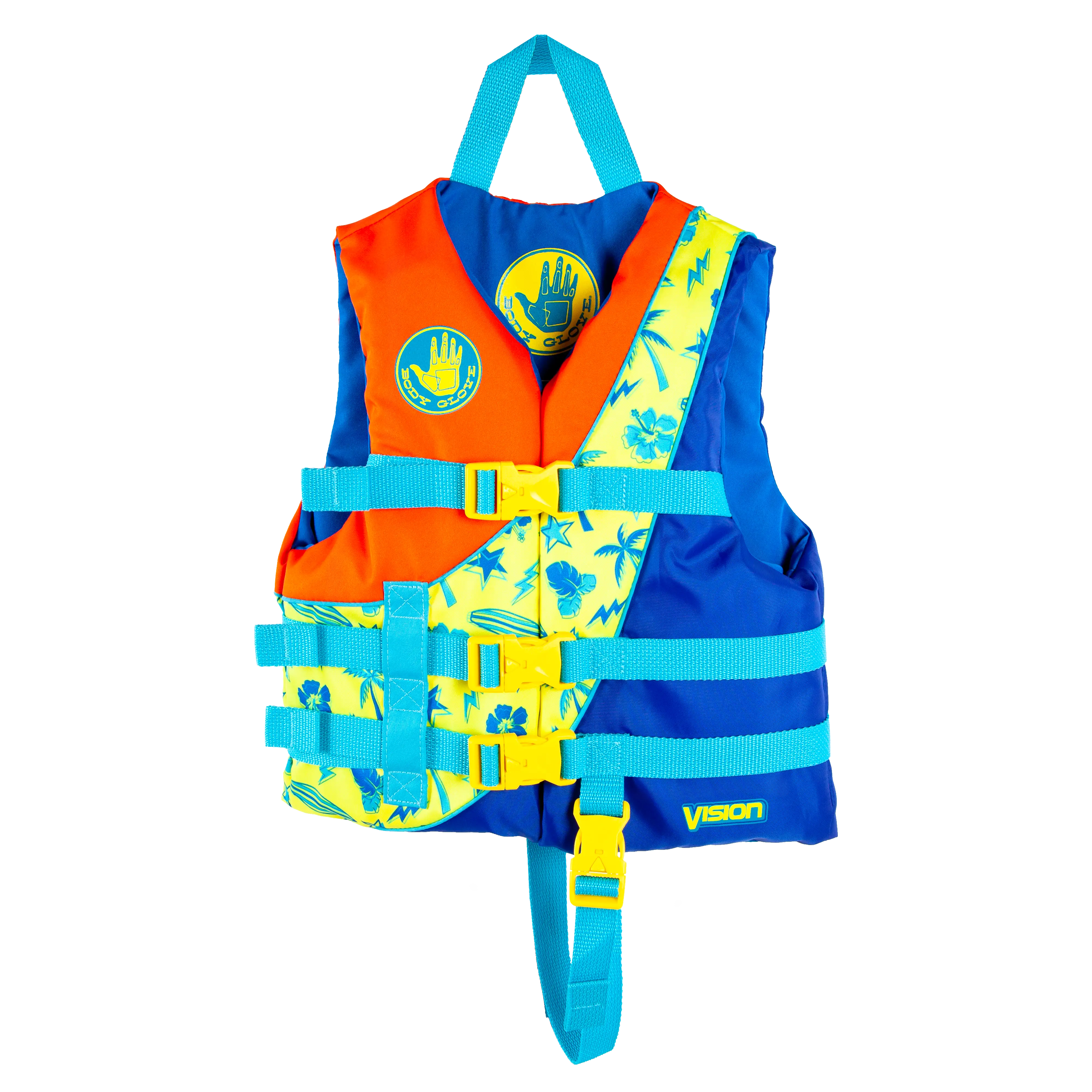 Child USCGA PFD - Orange Blue - Paddle Pals