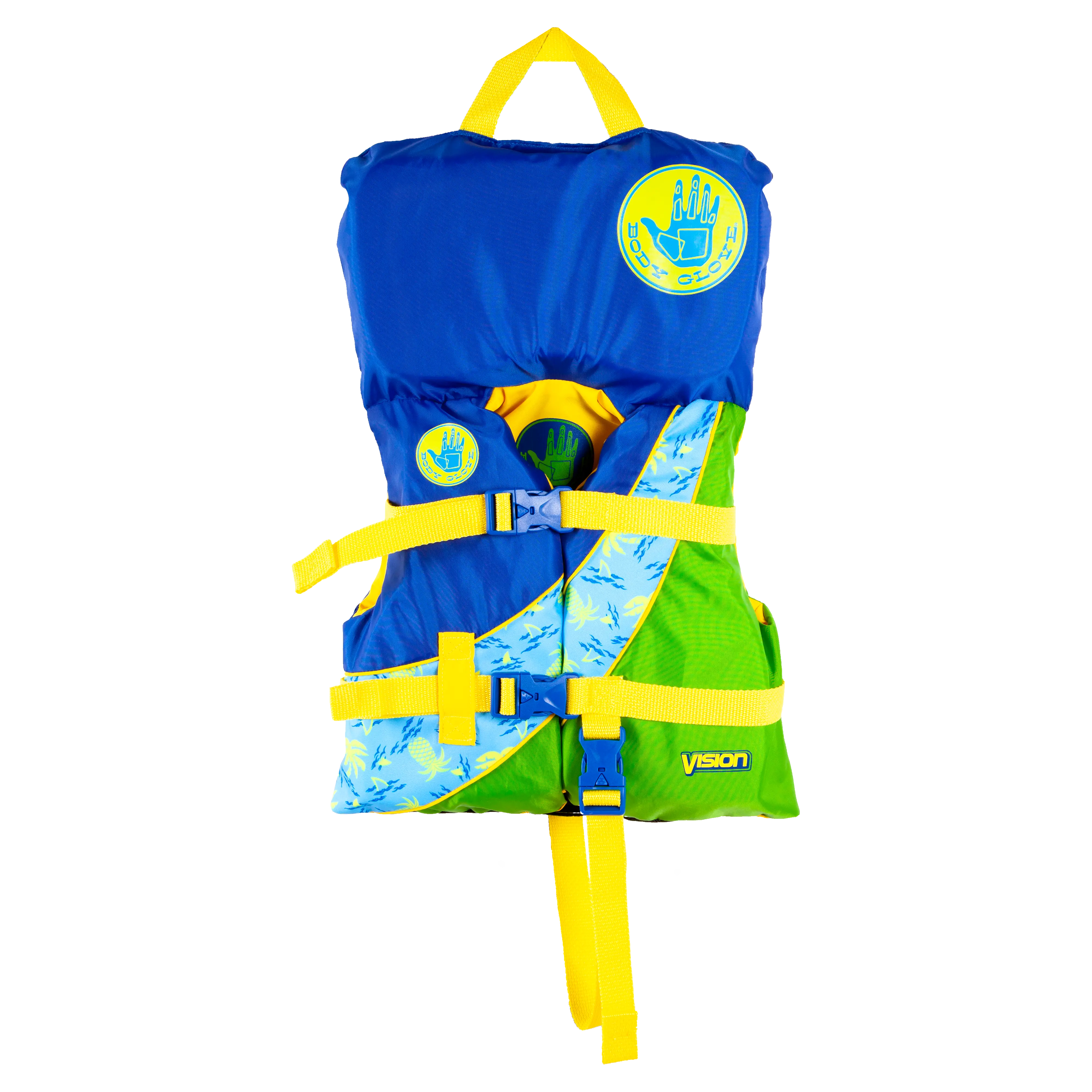 Infant USCGA PFD - Green Blue - Paddle Pals