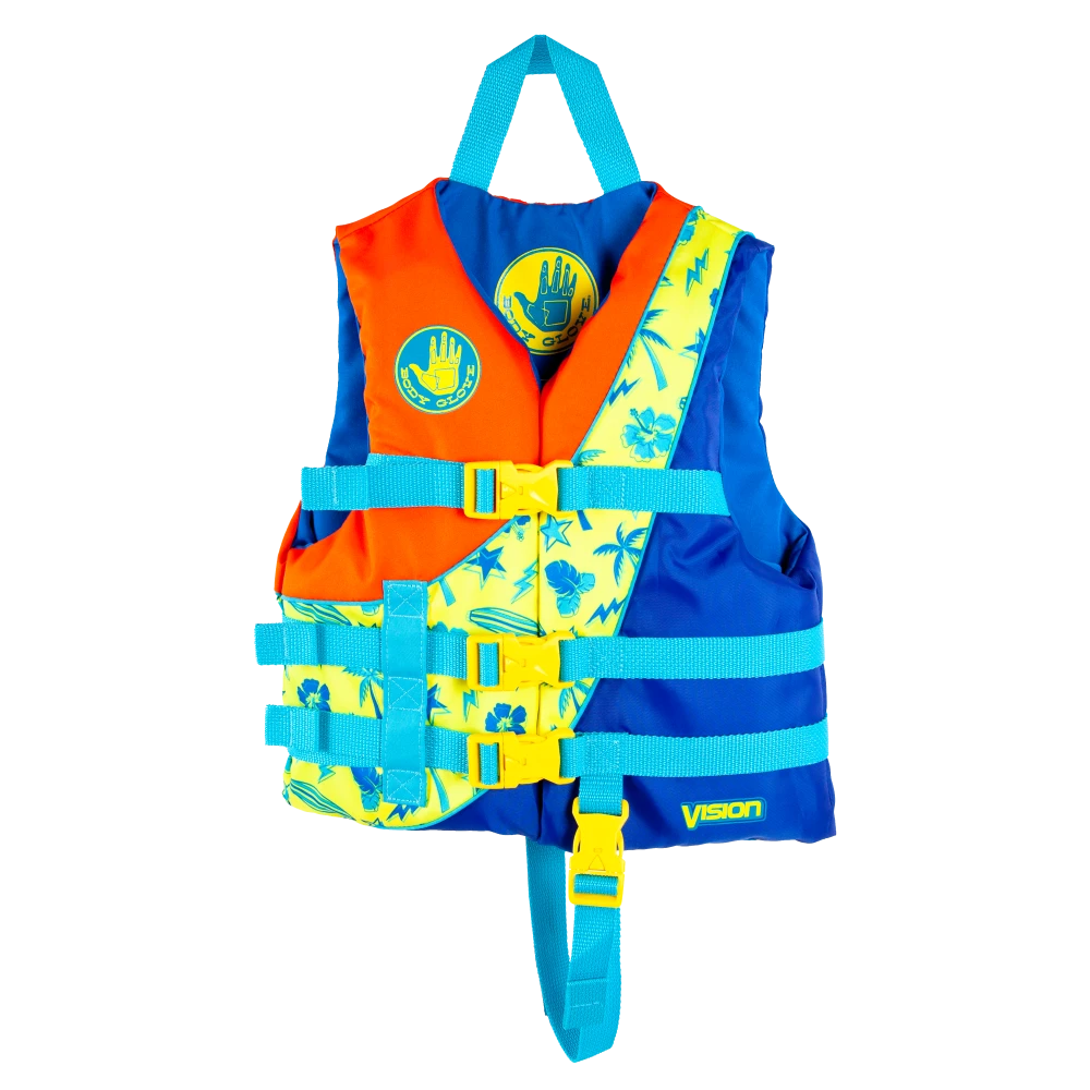 Child USCGA PFD - Orange Yellow - Paddle Pals